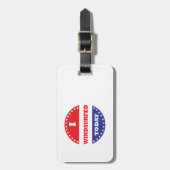 Ik heb vandaag Windsurf Bagagelabel (Voorkant verticaal)