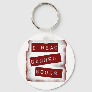 Ik heb verboden boeken gelezen! sleutelhanger