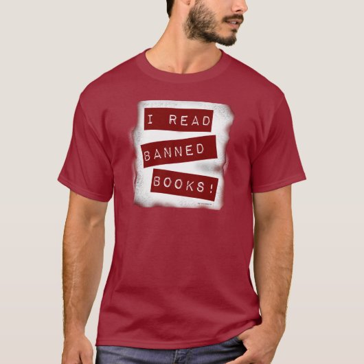Ik heb verboden boeken gelezen! t-shirt (Voorkant)
