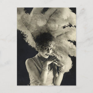 Ik heb veren op mijn hoofd briefkaart