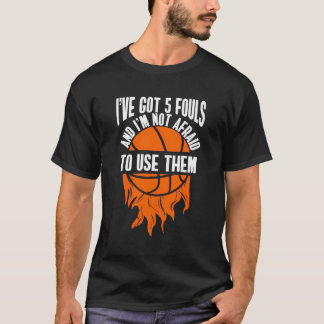 Ik heb vijf overtredingen en ik ben niet bang om z t-shirt