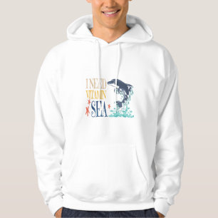 Ik heb Vitamine Zee Grappige Orka Dolfijn Zomer Hoodie
