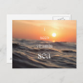 Ik heb vitamine ZEE nodig Briefkaart (Voorkant / Achterkant)