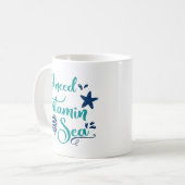 ik heb vitamine zee nodig koffiemok (Voorkant links)