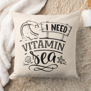 Ik heb vitamine-Zee nodig Kussen