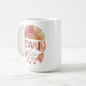 Ik heb vitamine Zee nodig: met de hand geschreven Koffiemok (Voorkant links)