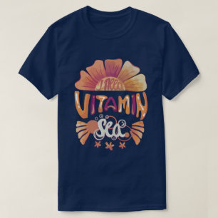Ik heb vitamine Zee nodig: met de hand geschreven T-shirt