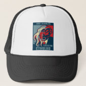 Ik heb voor Cthulhu gestemd. Trucker Pet (Voorkant)
