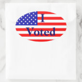 Ik heb voor de Amerikaanse Stickers gestemd (Tas)