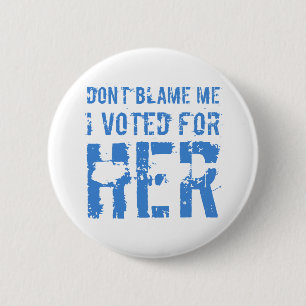 Ik heb voor Kamala Harris gestemd Ronde Button 5,7 Cm