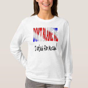 Ik heb voor McCain gestemd. T-shirt