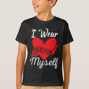 Ik heb voor mezelf Draag - Bewustzijn van hart- en T-shirt