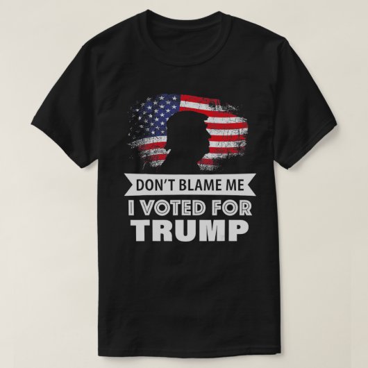 Ik heb voor Trump T-Shirt gestemd. (Design voorkant)