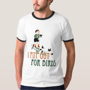 Ik heb voor vogels (kleine jongen) T-shirt gezet