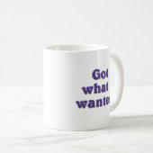 Ik heb wat ik wilde koffiemok (Voorkant rechts)