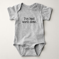 Ik heb werk gedaan - Baby Bodysuit - Cranio Baby