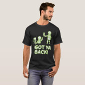 Ik heb Ya Back Skeletons Pun Funny Halloween Manne T-shirt (Voorkant volledig)