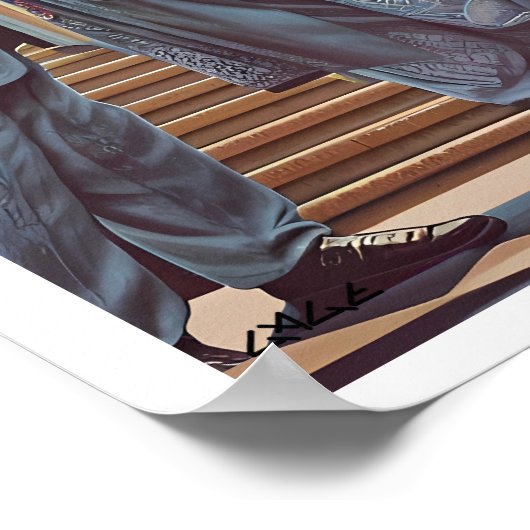 Ik heb ze precies waar ik ze wil hebben poster (Hoek)