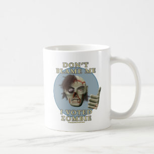 Ik heb Zombie gestemd. Koffiemok