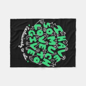 Ik heb zoveel liefde om grappig exclusief aan C te Fleece Deken (Voorkant (Horizontaal))