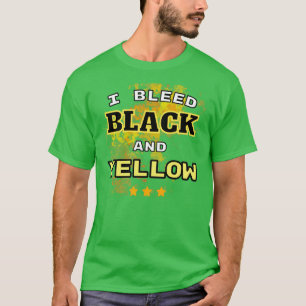 Ik heb zwart-gele pittsburgh football2 afgeblazen t-shirt