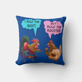 Ik heers over het kippenhok kussen