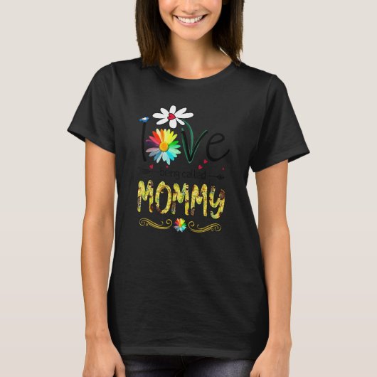 Ik heet graag mammie vlinder moeder. t-shirt (Voorkant)