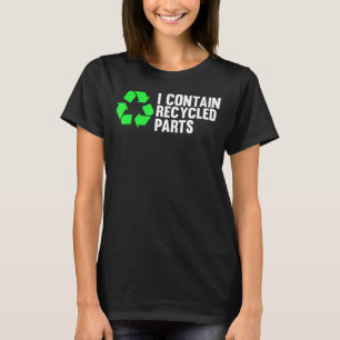 Ik hergebruik onderdelen orgaandonatie bewustzijn t-shirt