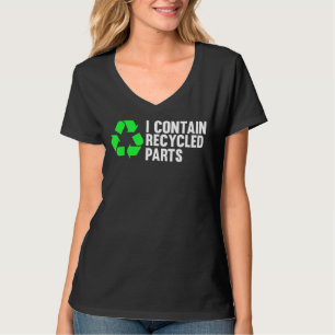 Ik hergebruik onderdelen orgaandonatie bewustzijn t-shirt