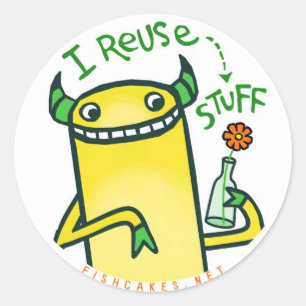 Ik hergebruik Stuff — stickers