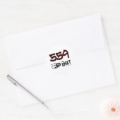 Ik herhaal dat 559 netnummer ronde sticker (Envelop)