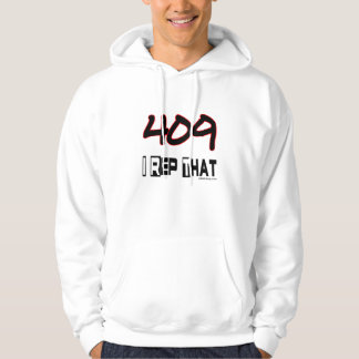 Ik herhaal die 409-gebiedscode hoodie