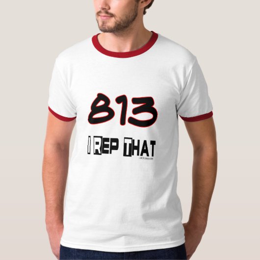 Ik herhaal die 813-gebiedscode t-shirt (Voorkant)