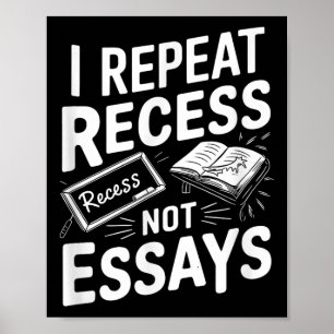Ik Herhaal Pauze Pauze Niet Essays  Poster