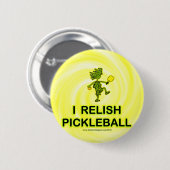 Ik herhaal Pickleball-Shirten en cadeautjes Ronde Button 5,7 Cm (Voorkant /achterkant)