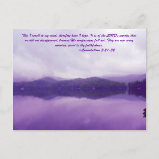 Ik herinner me dat, en daarom hoop ik dat. I Briefkaart