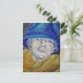 "Ik herinner me mama" Briefkaart (Staand voorkant)