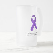 Ik hield ook van mijn Breast Implantaten....u... Matglas Bierpul (Voorkant rechts)