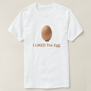 Ik hield van de eieren t-shirt
