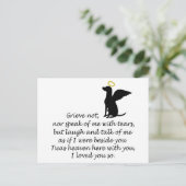 Ik hield zo van je briefkaart (Staand voorkant)