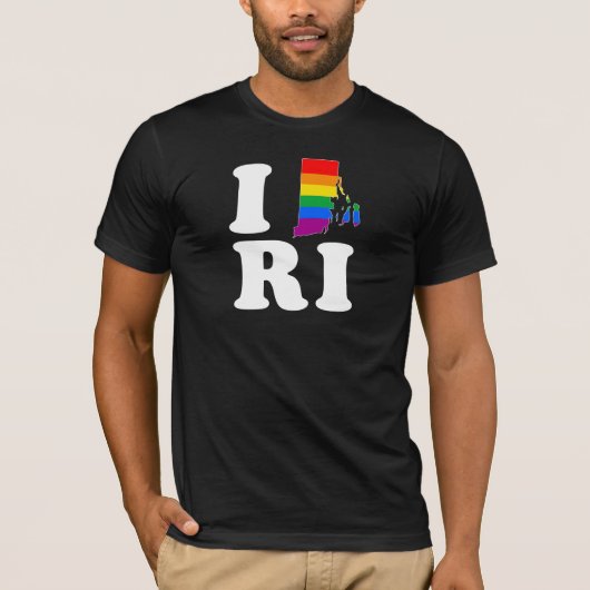 IK HOEF GAY RHODE ISLAND - WITTE -.png T-shirt (Voorkant)