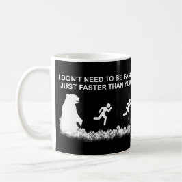 Ik hoef geen snelle (grizzly) koffie-Mok te zijn Koffiemok