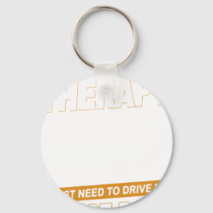 IK HOEF GEEN THERAPIE Dodge Dart 73 Sleutelhanger