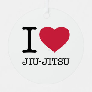 IK HOEF JIU JITSU METALEN ORNAMENT