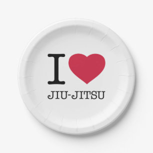 IK HOEF JIU JITSU PAPIEREN BORDJE