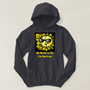 Ik hoef niet te repareren dat ik perfect ben hoodie