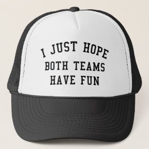 Ik hoop alleen dat beide teams hebben gefaald trucker pet
