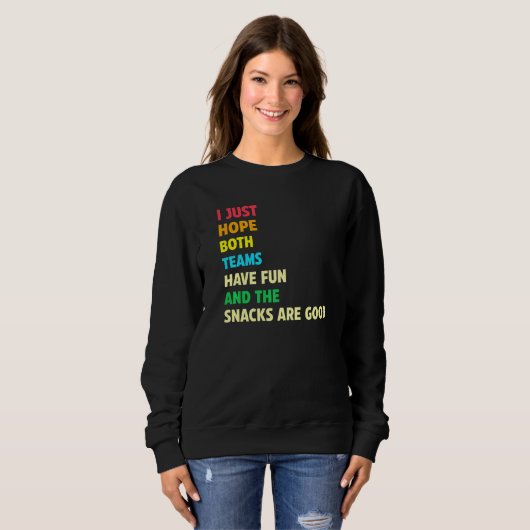 Ik hoop alleen dat beide teams hebben gesponnen sp trui (Voorkant volledig)