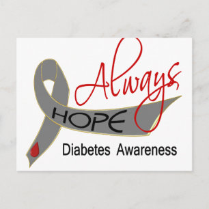 Ik hoop altijd op diabetes briefkaart