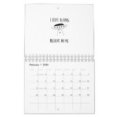 Ik hoop dat Aliens geloven in mij Kalender (Feb 2026)